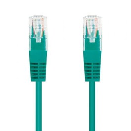 Nanocable Cable de Red RJ45 Cat5e U/UTP AWG24 0,5m Verde
